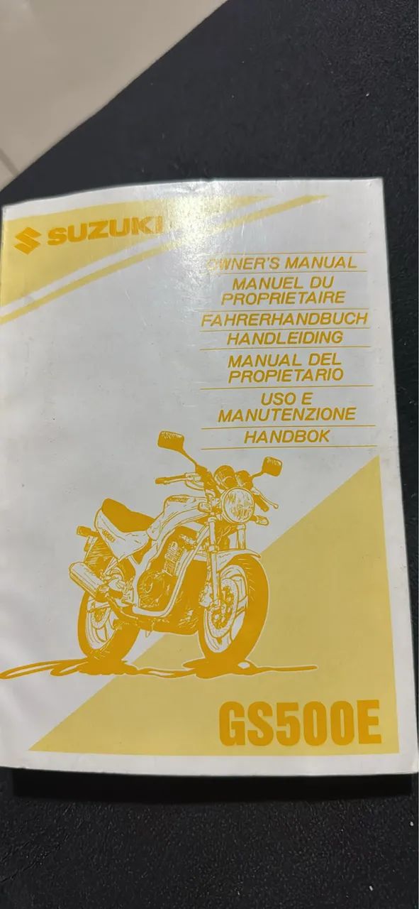Manual GS 500E