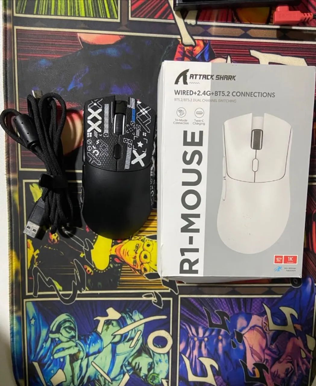 Vendo Mouse Attack Shark R1 usado