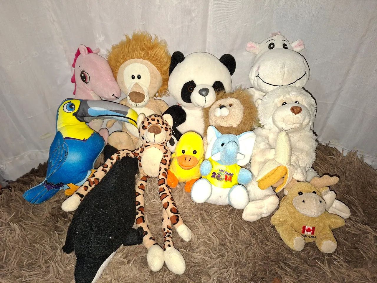 Kit Bonecos Pelúcia Animais  - Foto 2