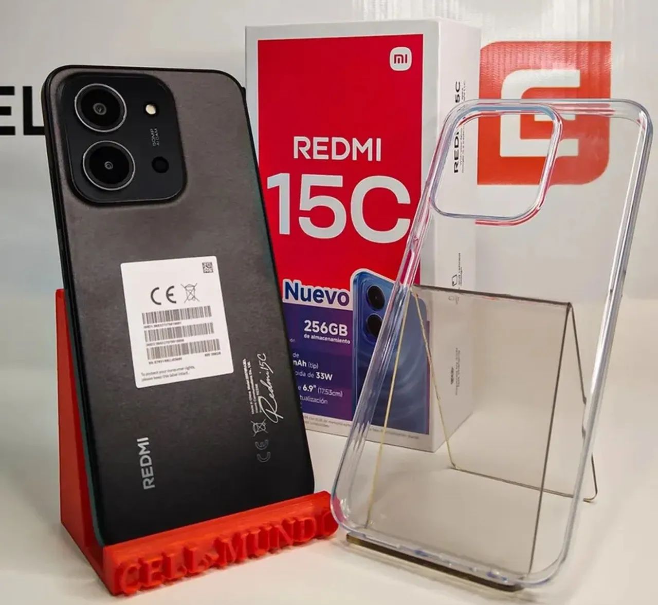 Redmi 15c 4G 256/08-Preto Novo 