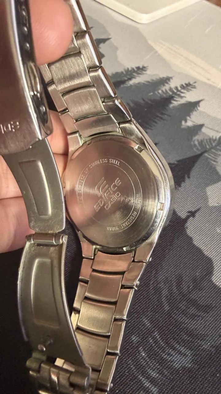 Relógio Casio Edifice EF-326D-1AVDF EF326D-1AVDF - Foto 4