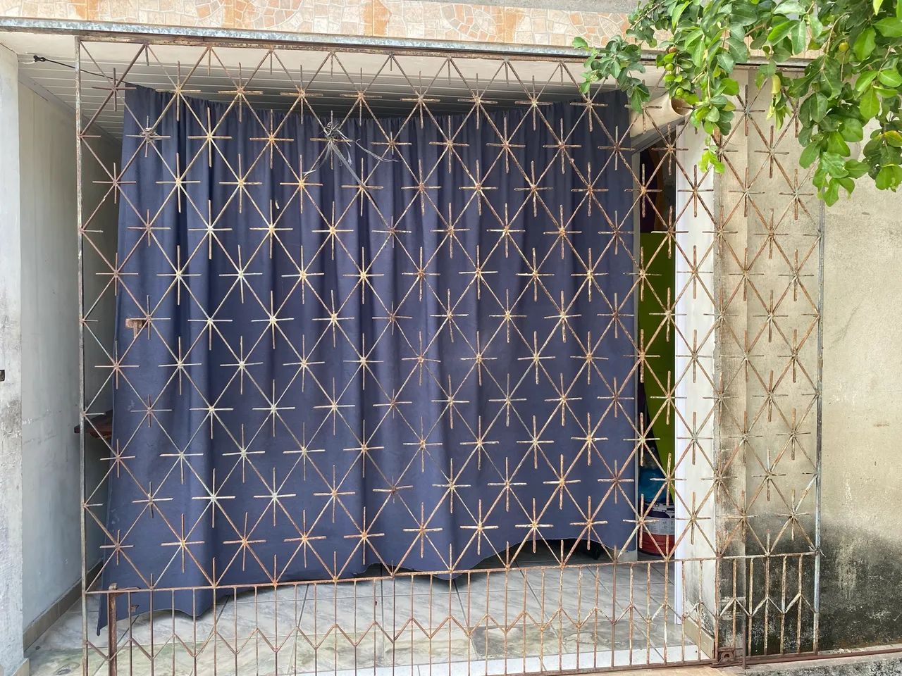 Portão de ferro de correr 2,60 x 2,10