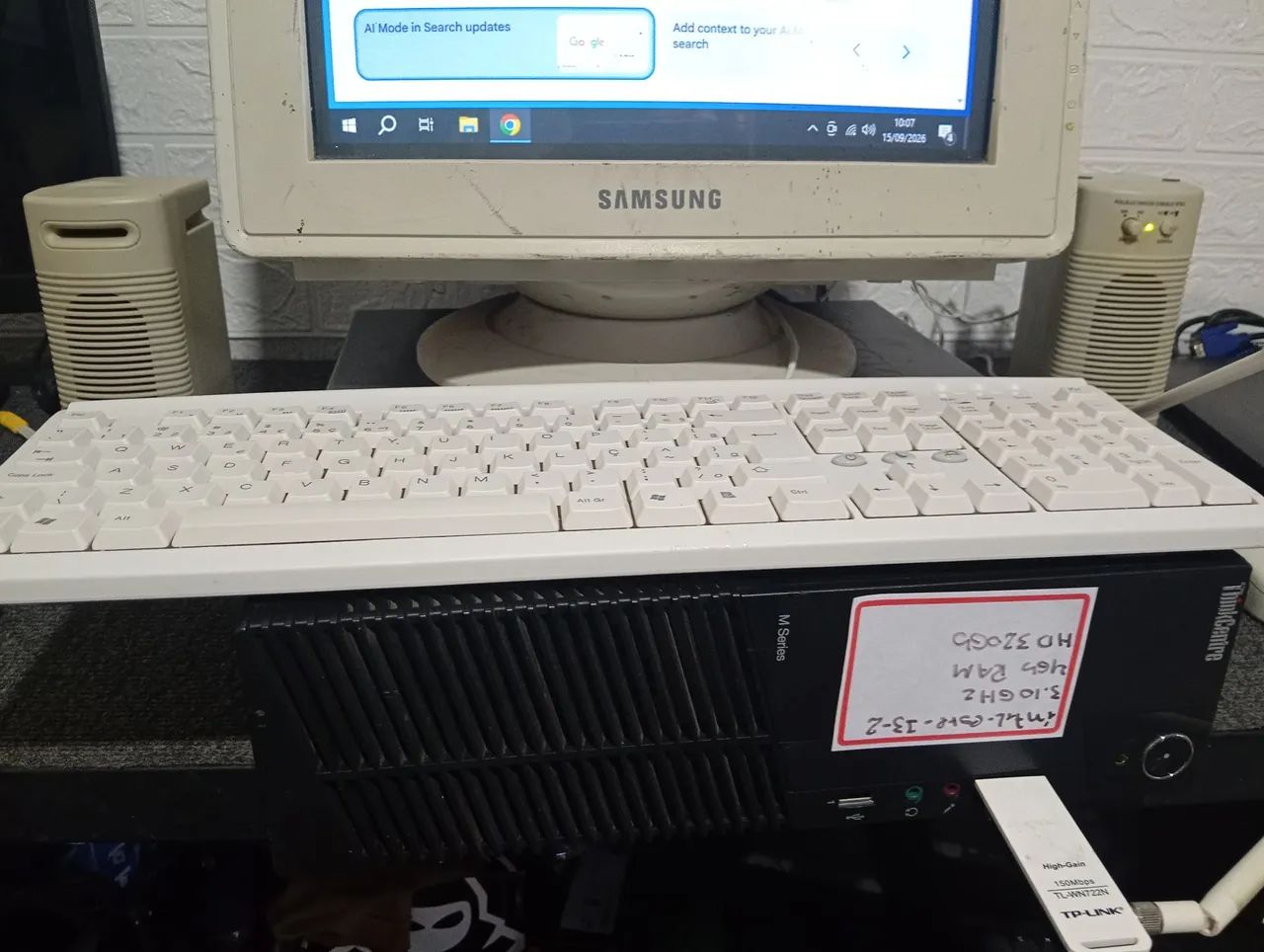 Monitor antigo completo disponível  - Foto 3
