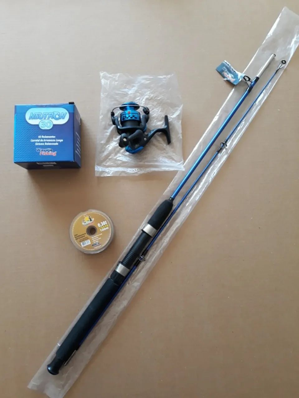 conjunto de pesca - Foto 2