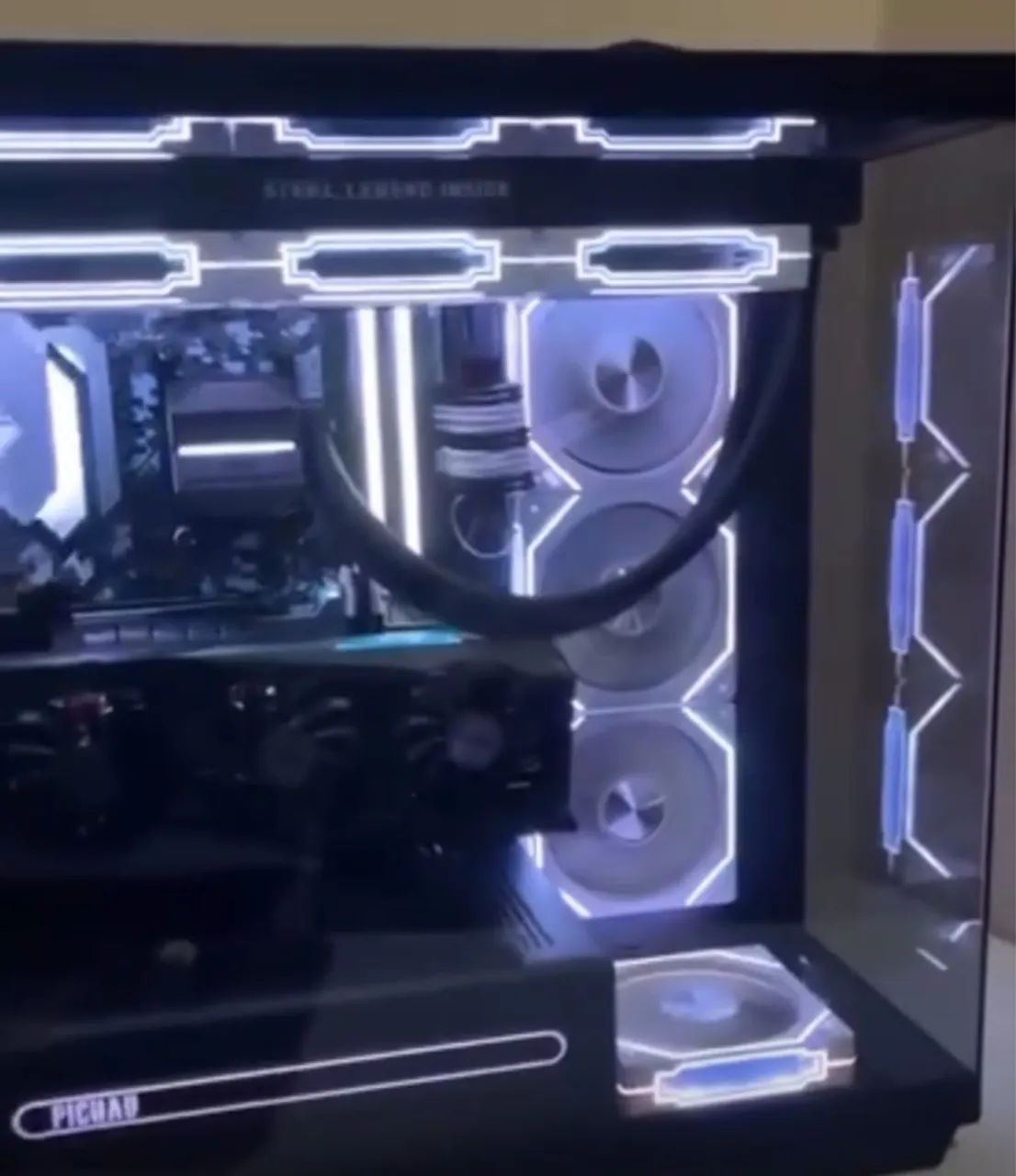 Apenas - Gabinete gamer com fans e fonte  - Foto 2