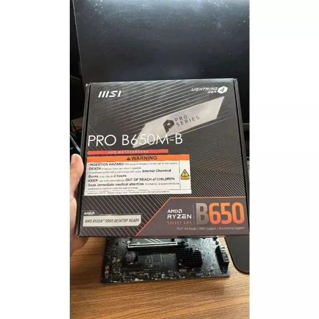 Placa mãe Msi b650m-b pro - Foto 2