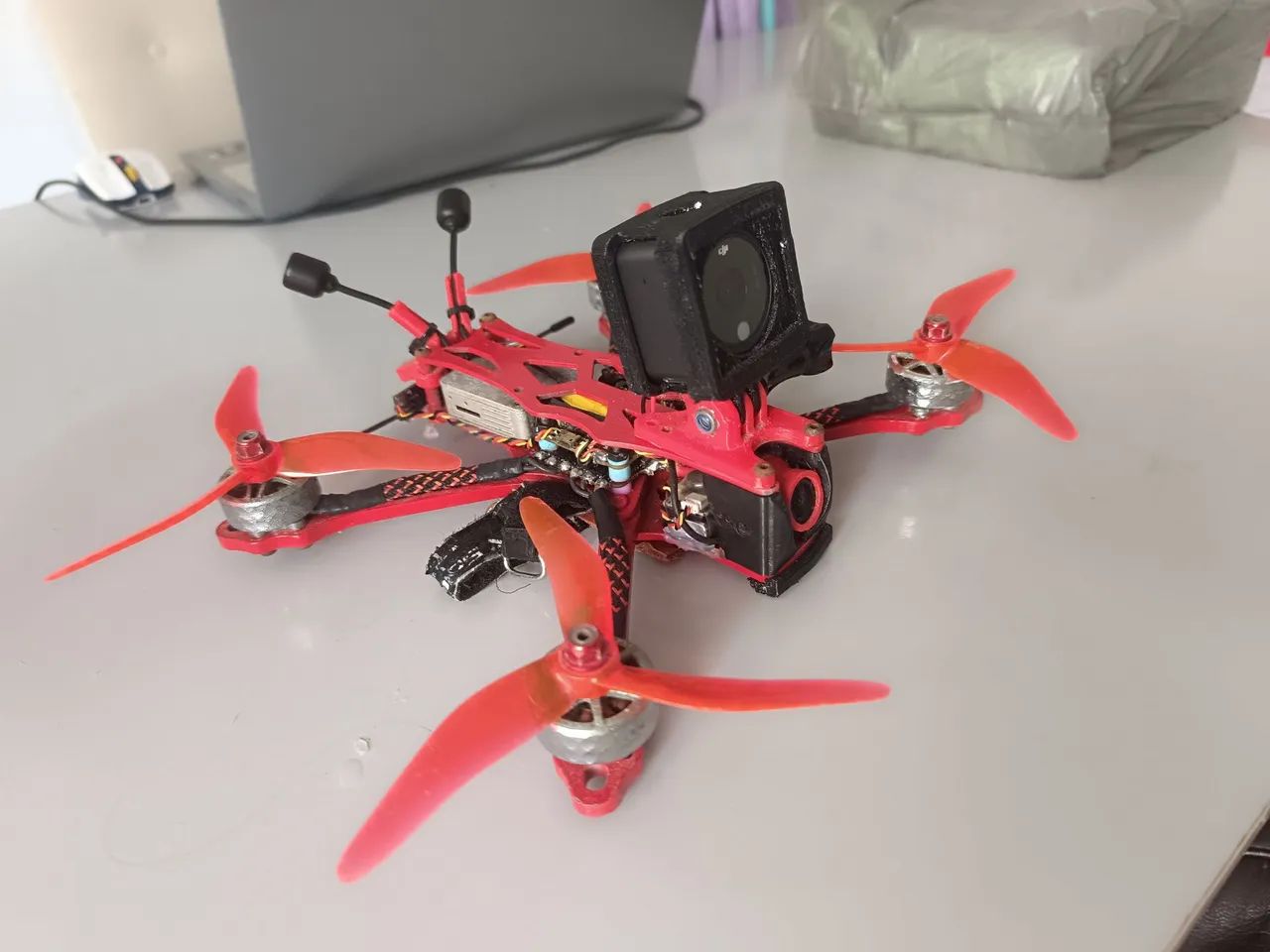 Drone racer 5 polegadas digital