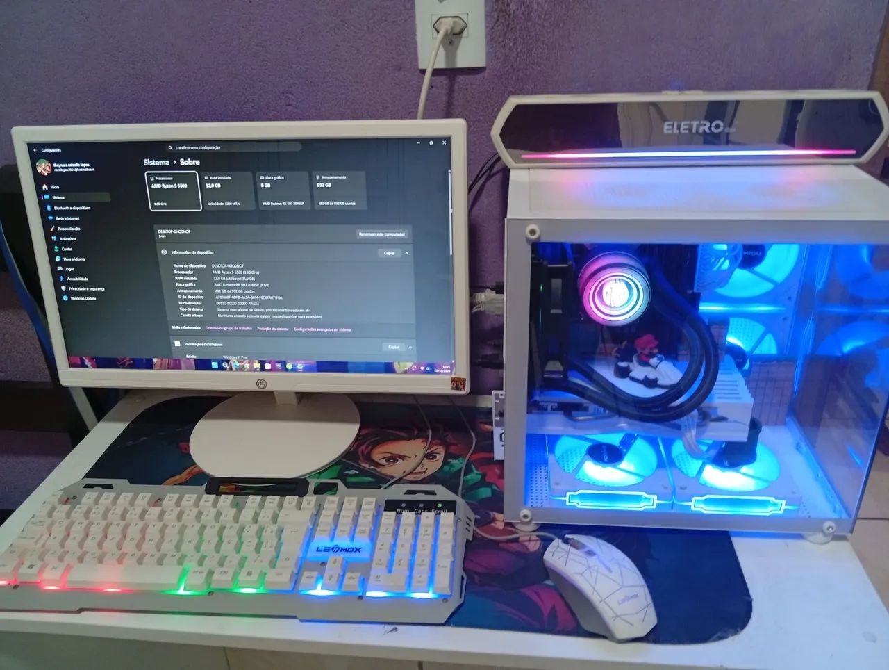 PC GAMER COMPLETO, Valor pra vender logo! - Foto 4