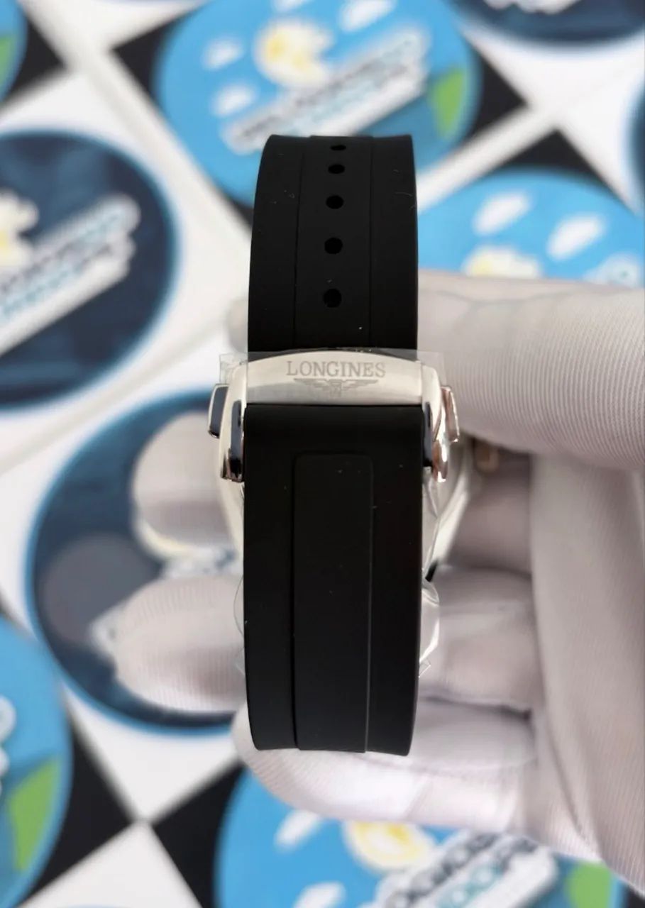 RELÓGIO LONGINES CONQUEST FUNDO BRANCO - Foto 5