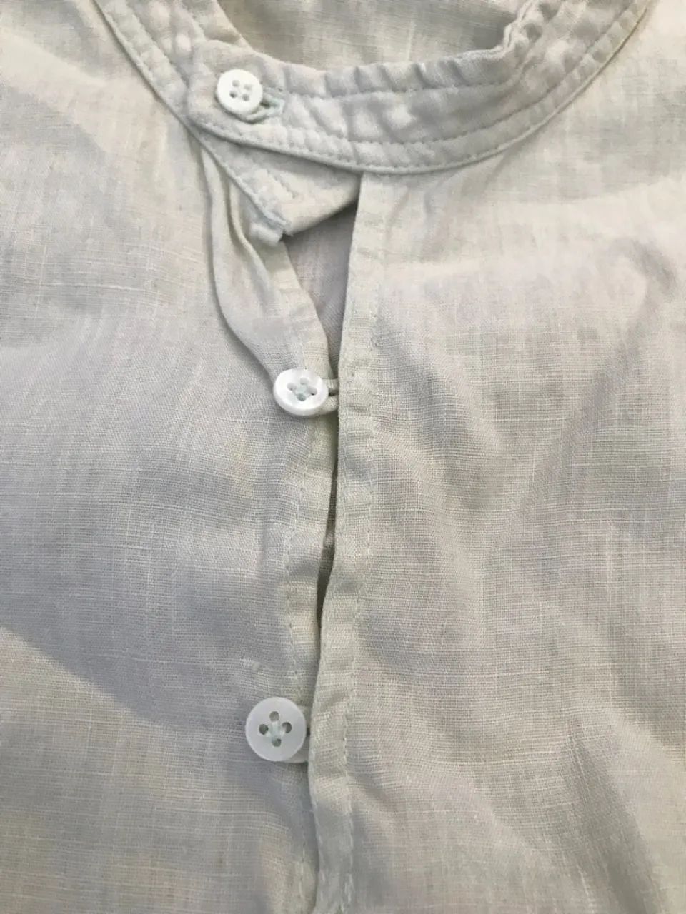 Camisa de Linho Zara Nova Tamanho M - Foto 3