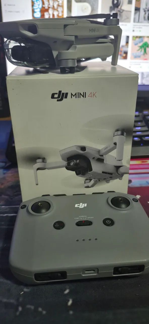 Vendo/Troco Drone Dji Mini 4k 