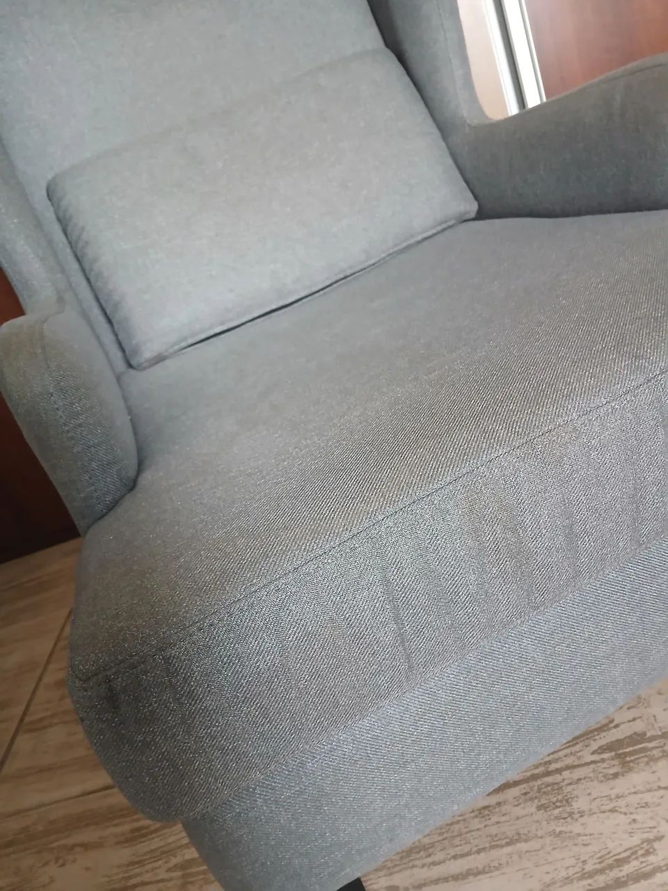 Poltrona Tok Stok Cinza  - Foto 2