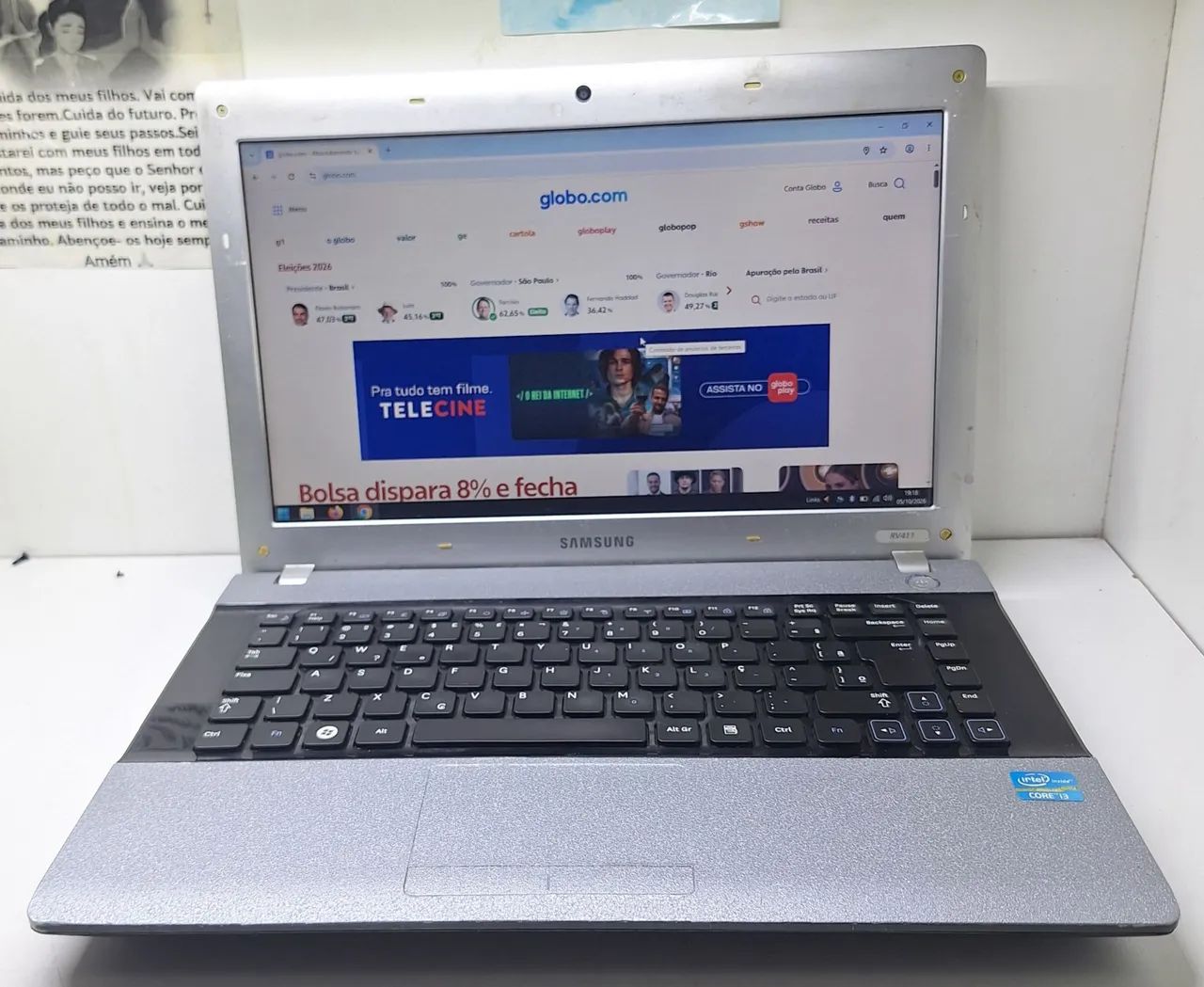 Notebook Intel core i3 4GB de memória ram Windows 10 64bits pronto para uso!! - Foto 2
