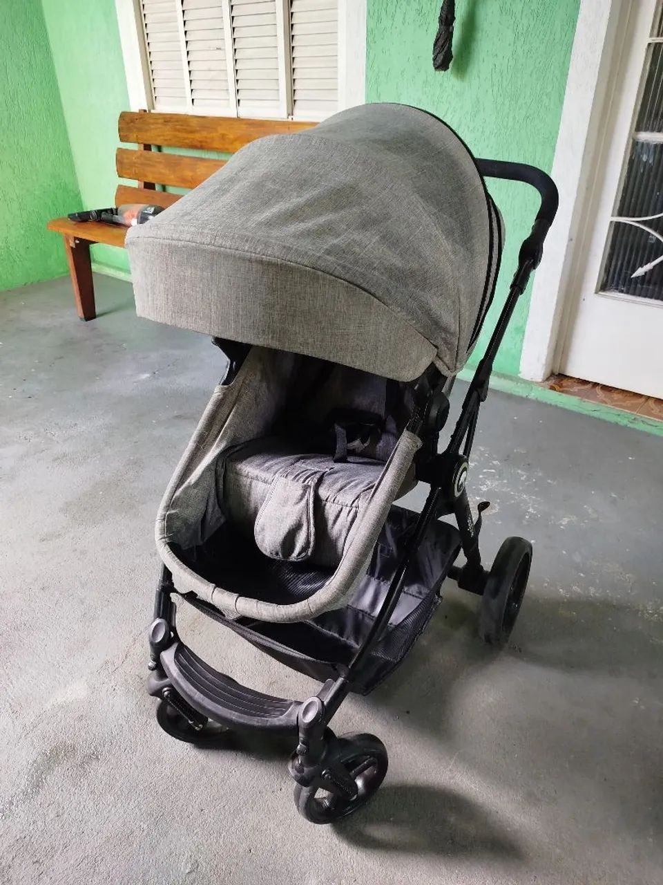 carrinho de bebê e bebe conforto - Foto 5
