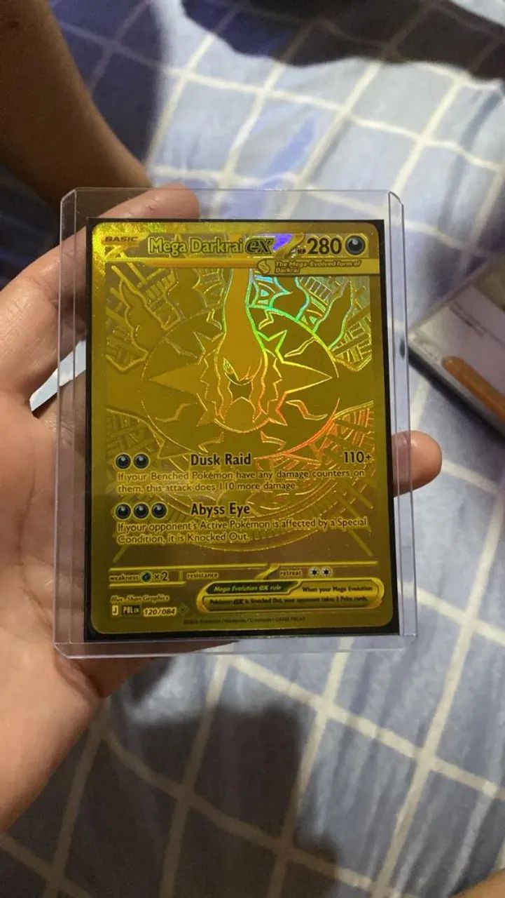 Pokémon TCG Mega Darkrai EX Dourado?