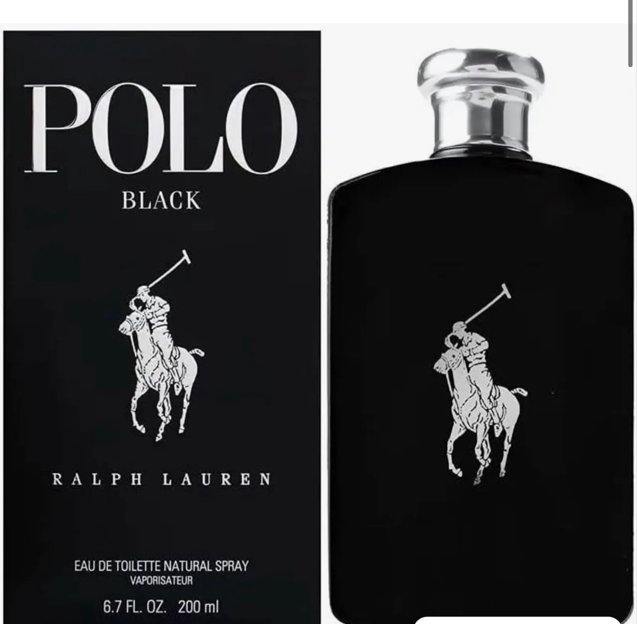 Perfume Polo Black 200ml