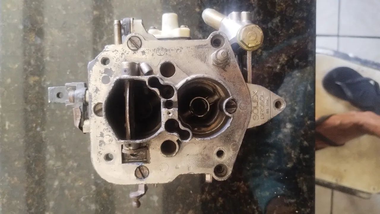 Carburador Solex H30/34 BLFA Original Ford/VW - Funcionando - Ótimo Estado - Foto 5