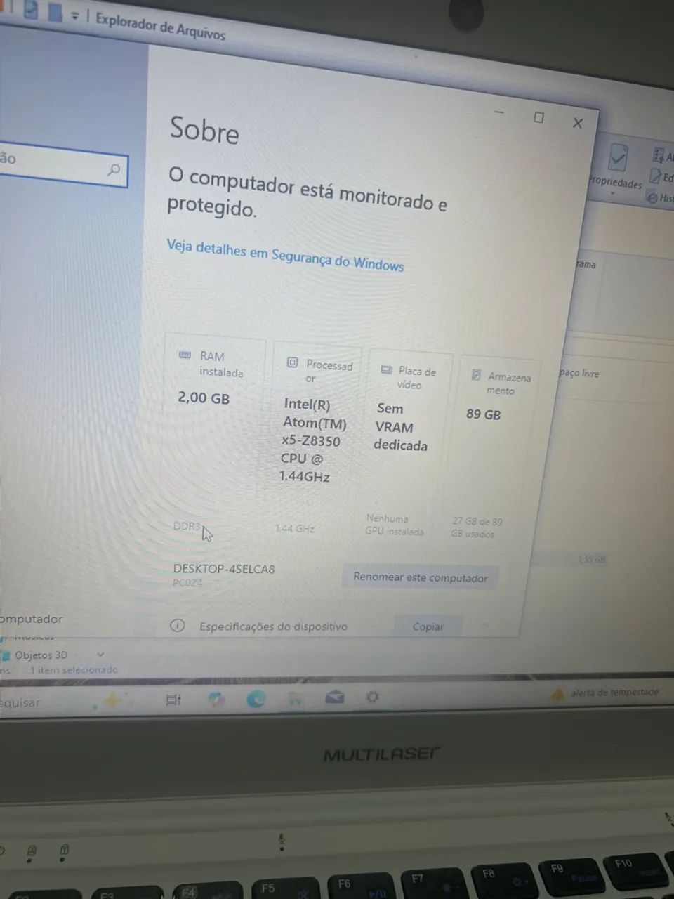 Notebook Multilaser legacy - Foto 3