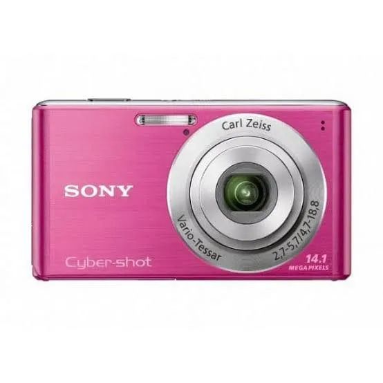 Camera Digital Sony Cyber shot 14.1 Dsc-W320 Rosa - Câmeras e