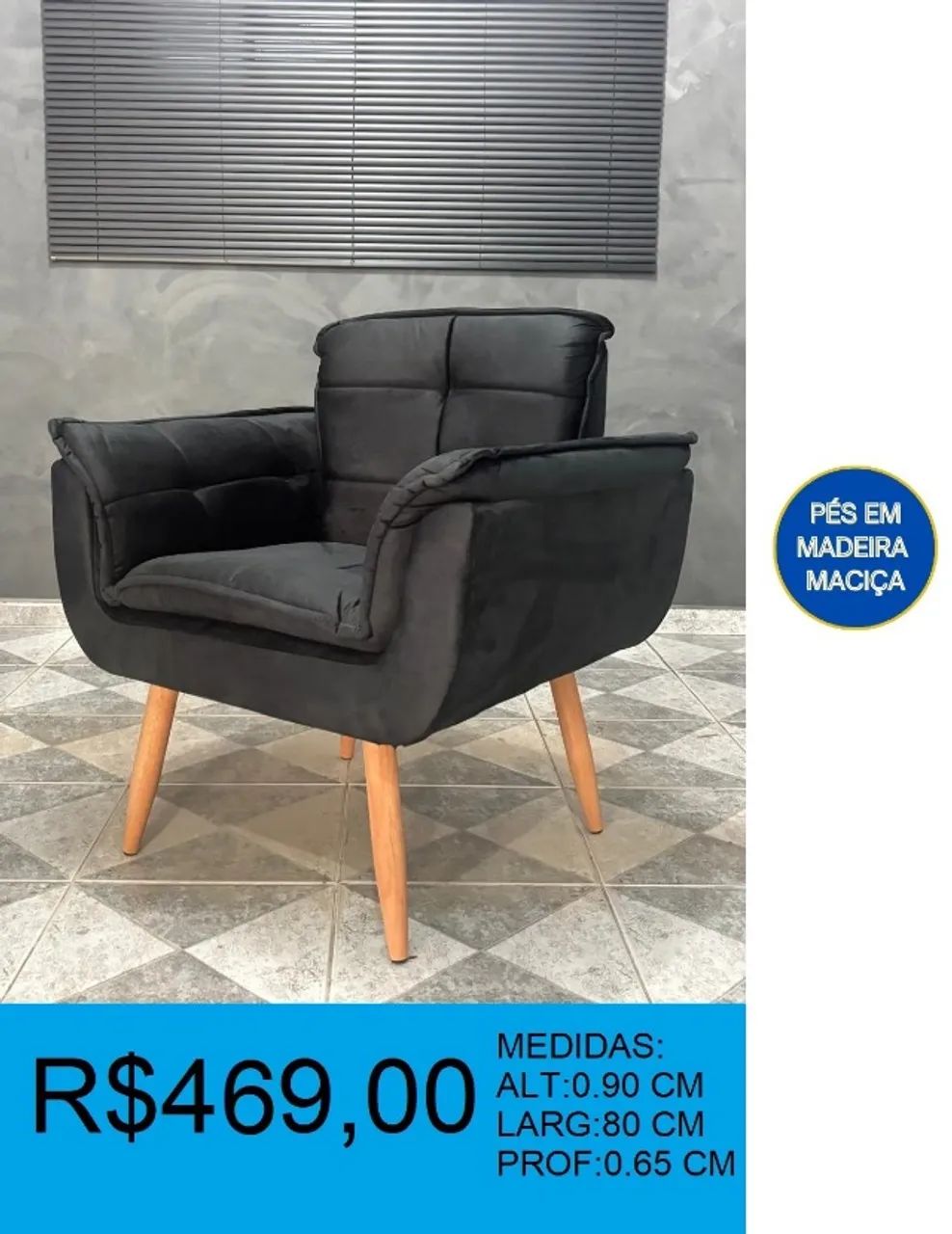 Poltrona lançamento de otima qualidade - temos a pronta entrega  - Foto 2