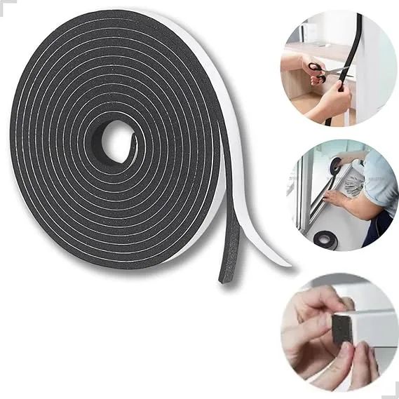 espuma adesiva 11x3 pvc - rolo 50 metros