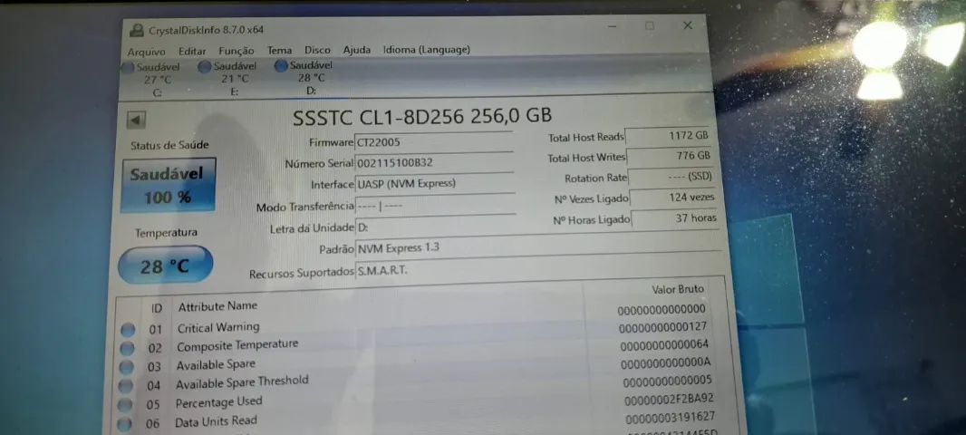 SSD M2 Nvme 256GB - Foto 2