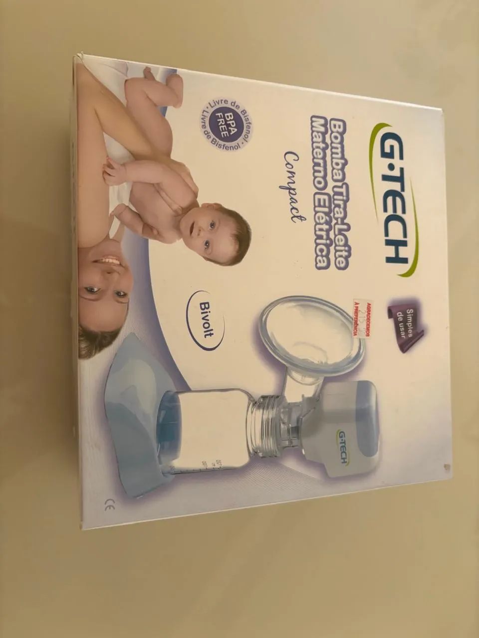 Bomba tira-leite elétrica G-tech