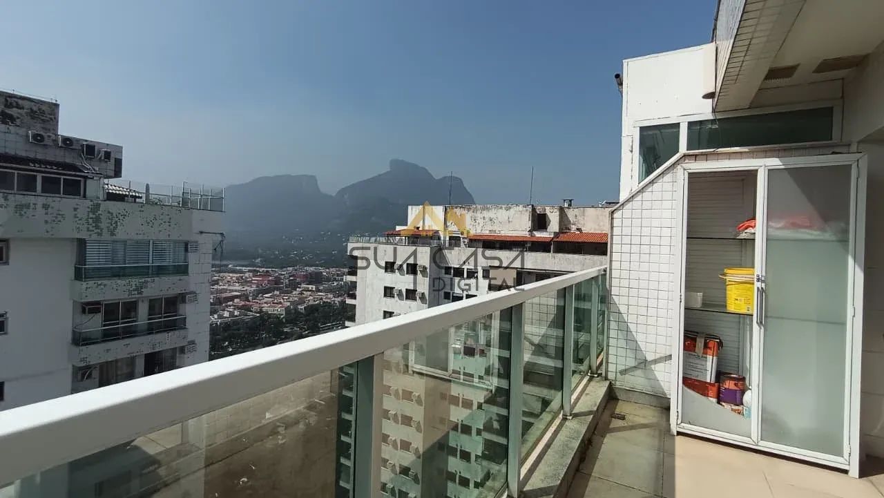 Cobertura Linear 166m2 à venda no Barra One - Barra da Tijuca com piscina e vista mar REF: