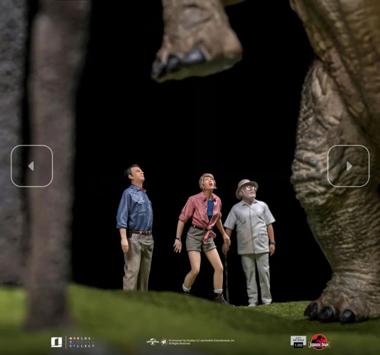 Welcome To Jurassic Park Iron Studios Special Edition - Foto 4