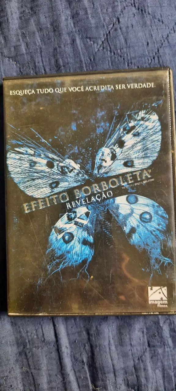 DVD EFEITO BORBOLETA REVELAÇÃO ORIGINAL 