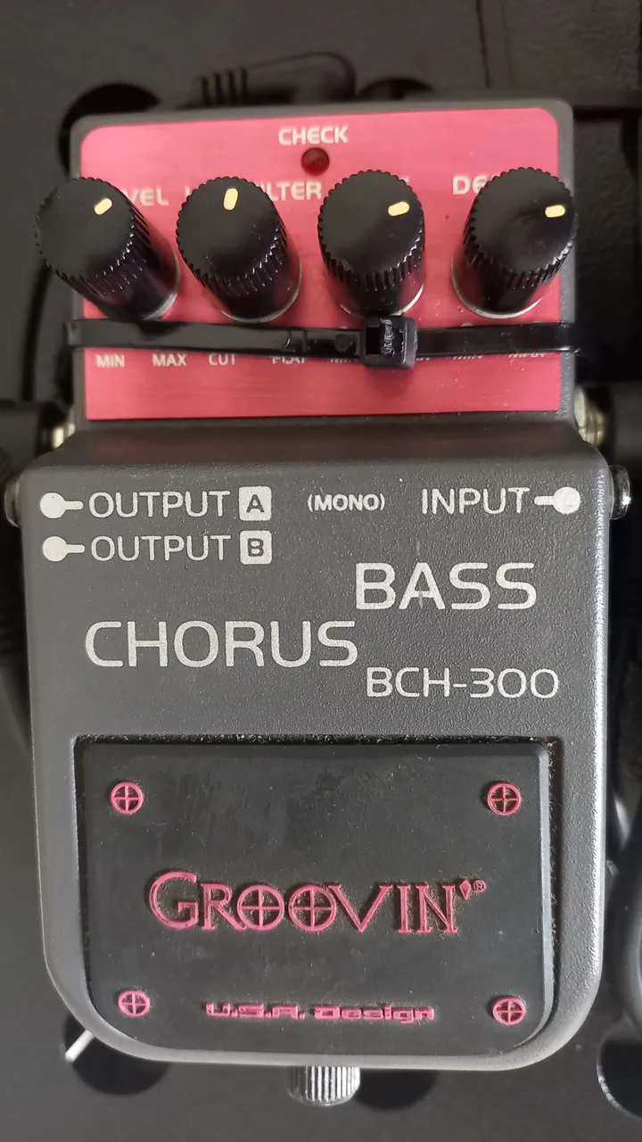 Pedal mxr Bass compressor - Equipamentos e Acessórios de Som
