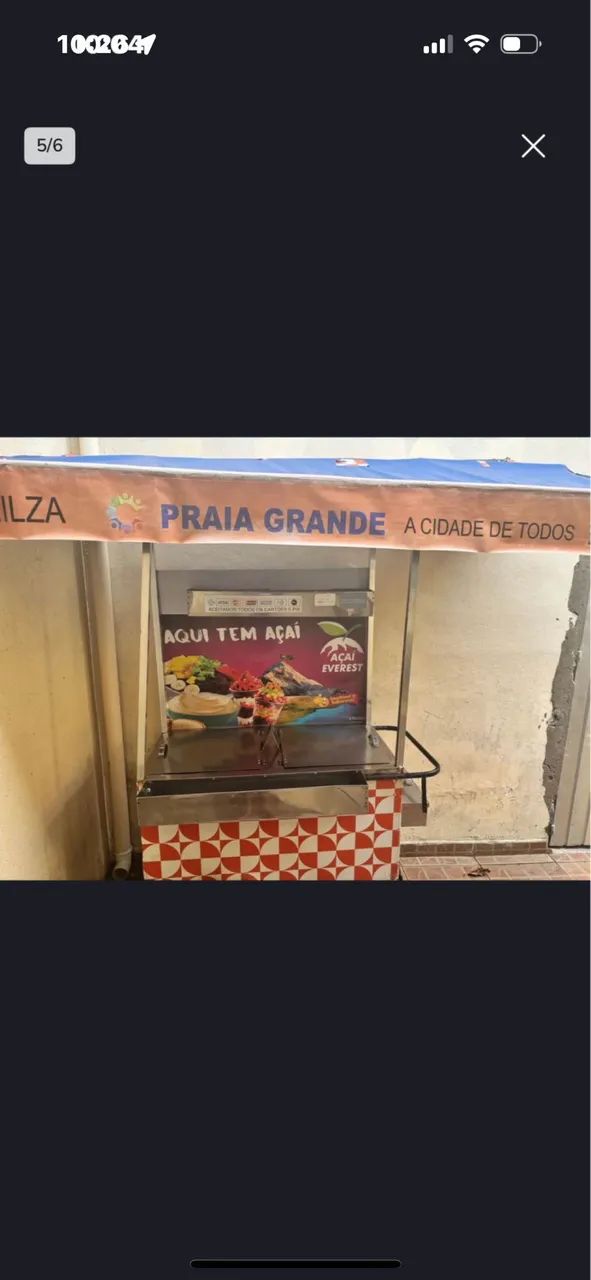 Carrinho de açaí com 2 freezer - Foto 2