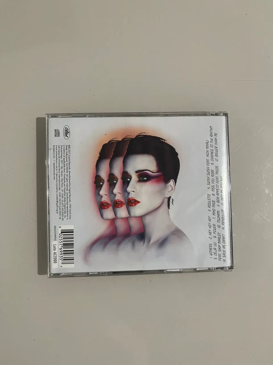 Cd Witness - Katy Perry - Foto 2