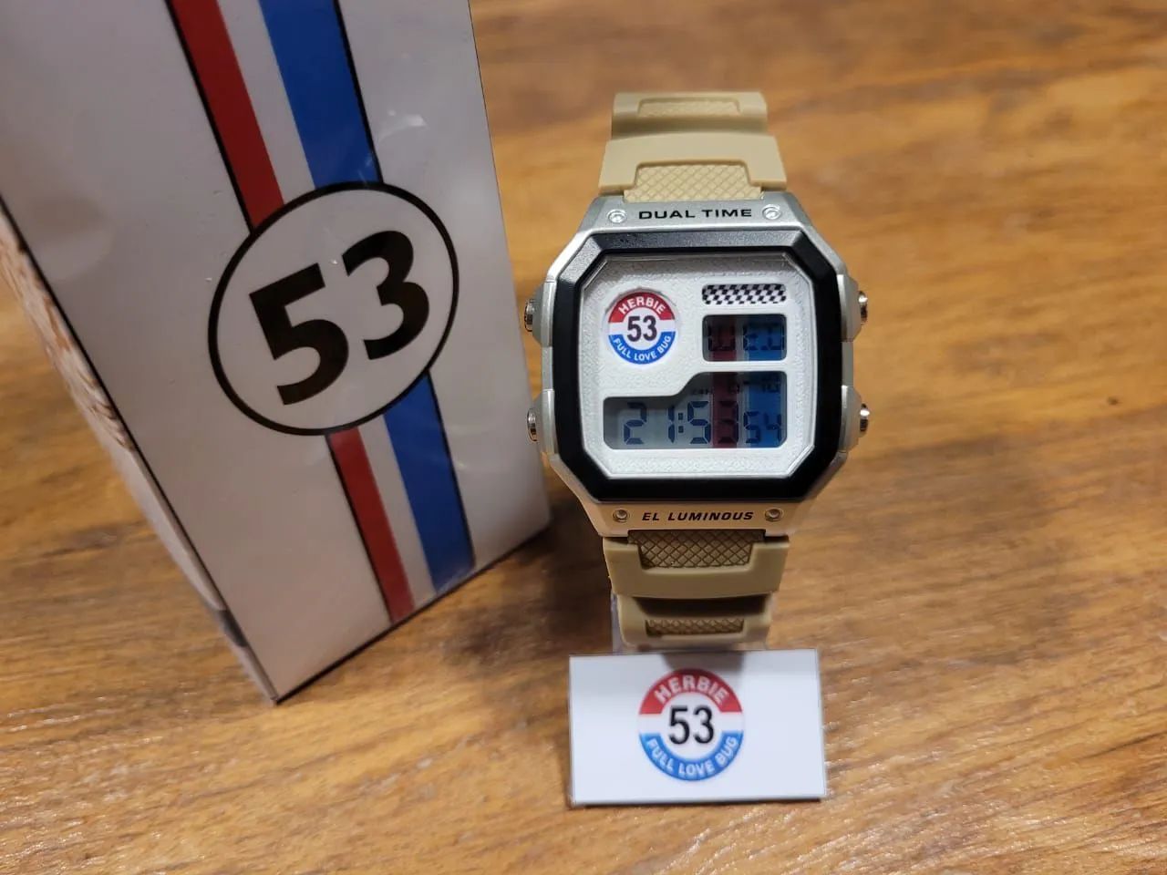 Relógio Custom HERBIE 53 - base skmei 1299