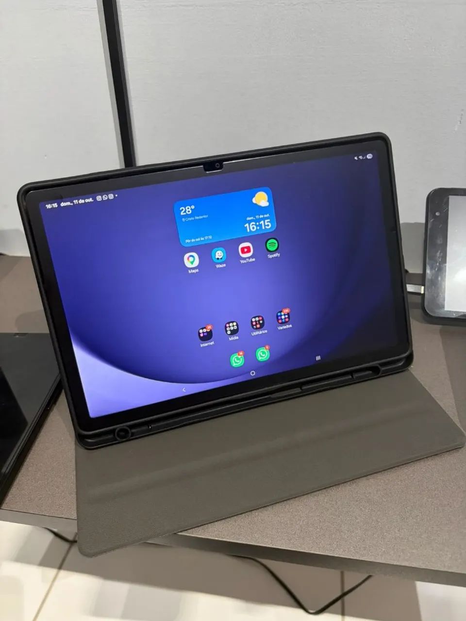 Tablet Samsung Galaxy Tab A9+ 5G com 128 GB - Foto 4