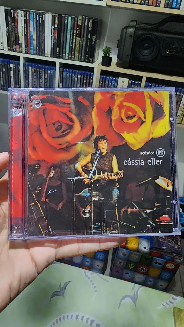 CD Cassia Eller Acústico Mtv Semi Novo 