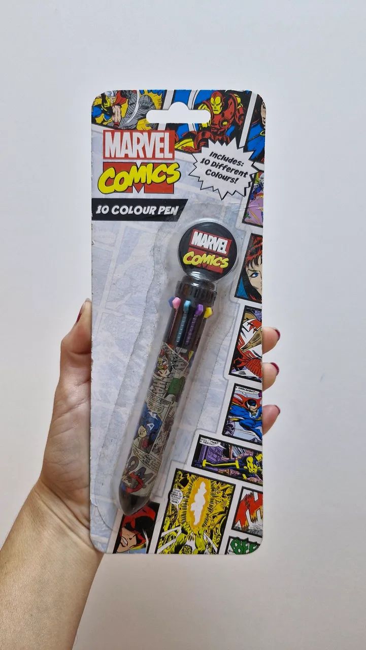 Canetas Super Heroes Avengers Marvel Importada - Foto 3