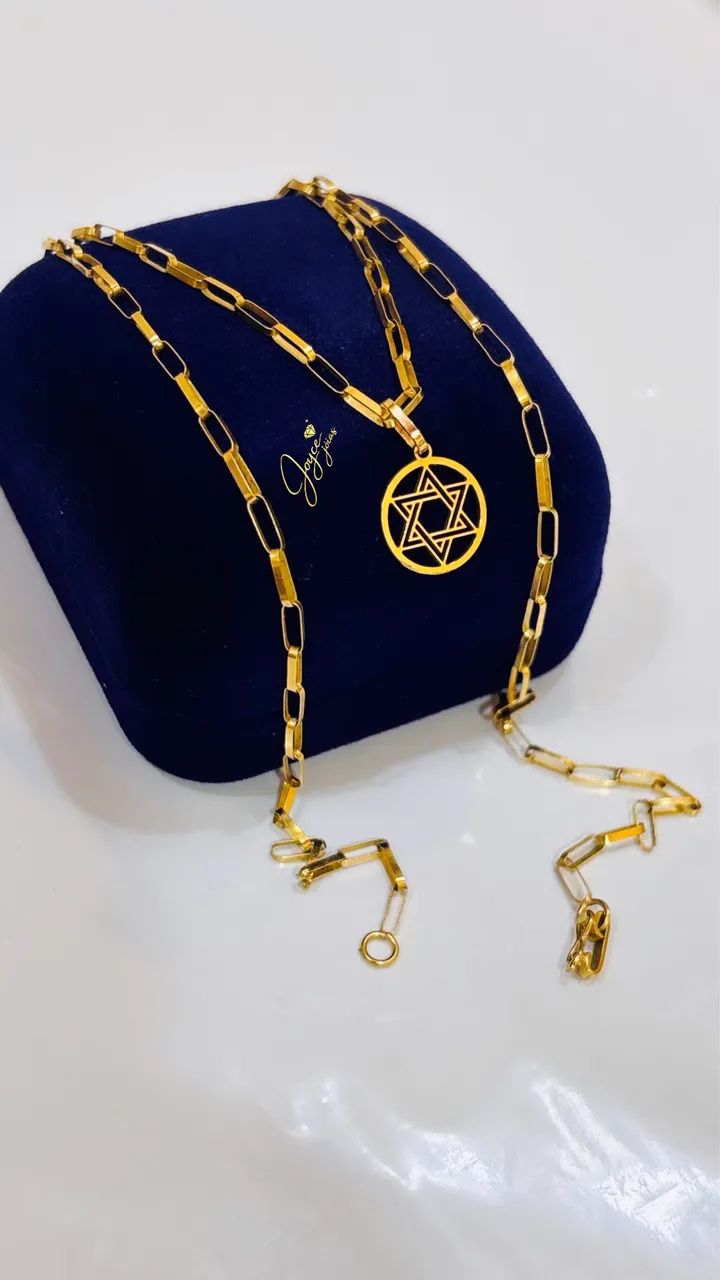 Cordão masculino ouro 18k - Foto 4