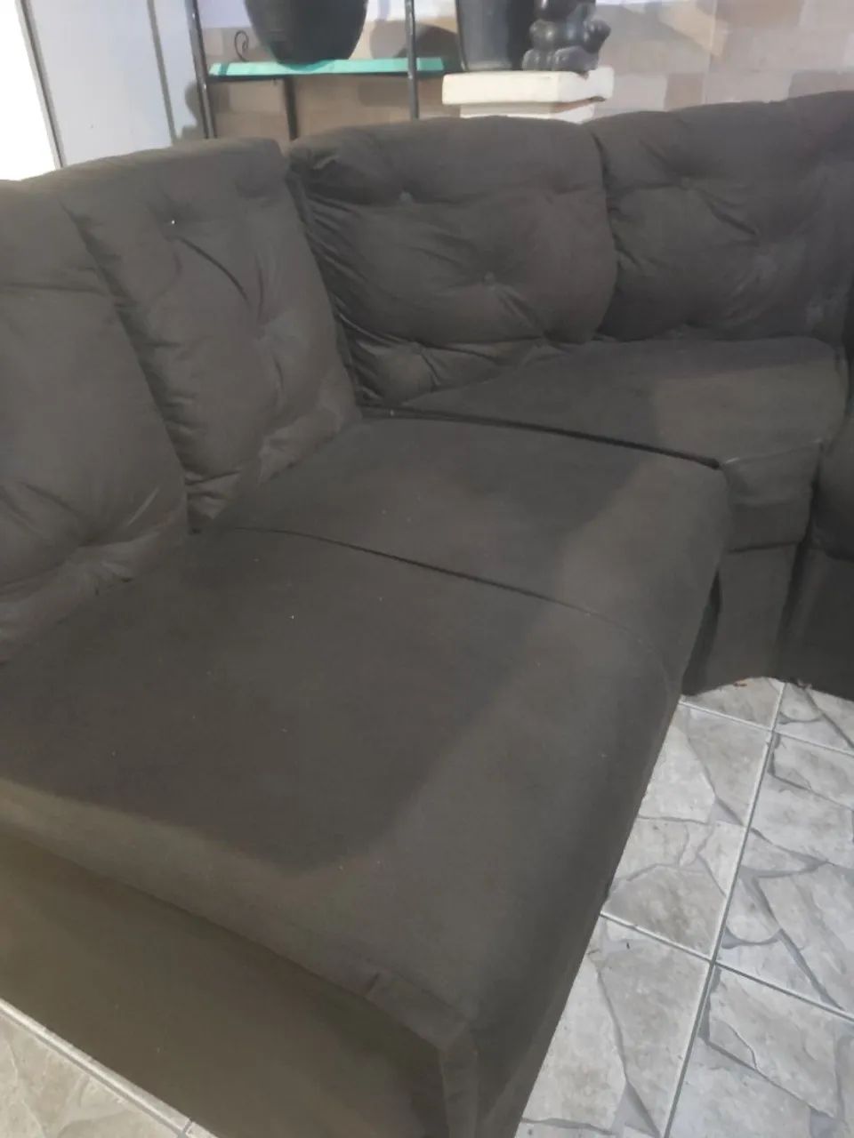 Sofá de canto 5 lugares novo  - Foto 4