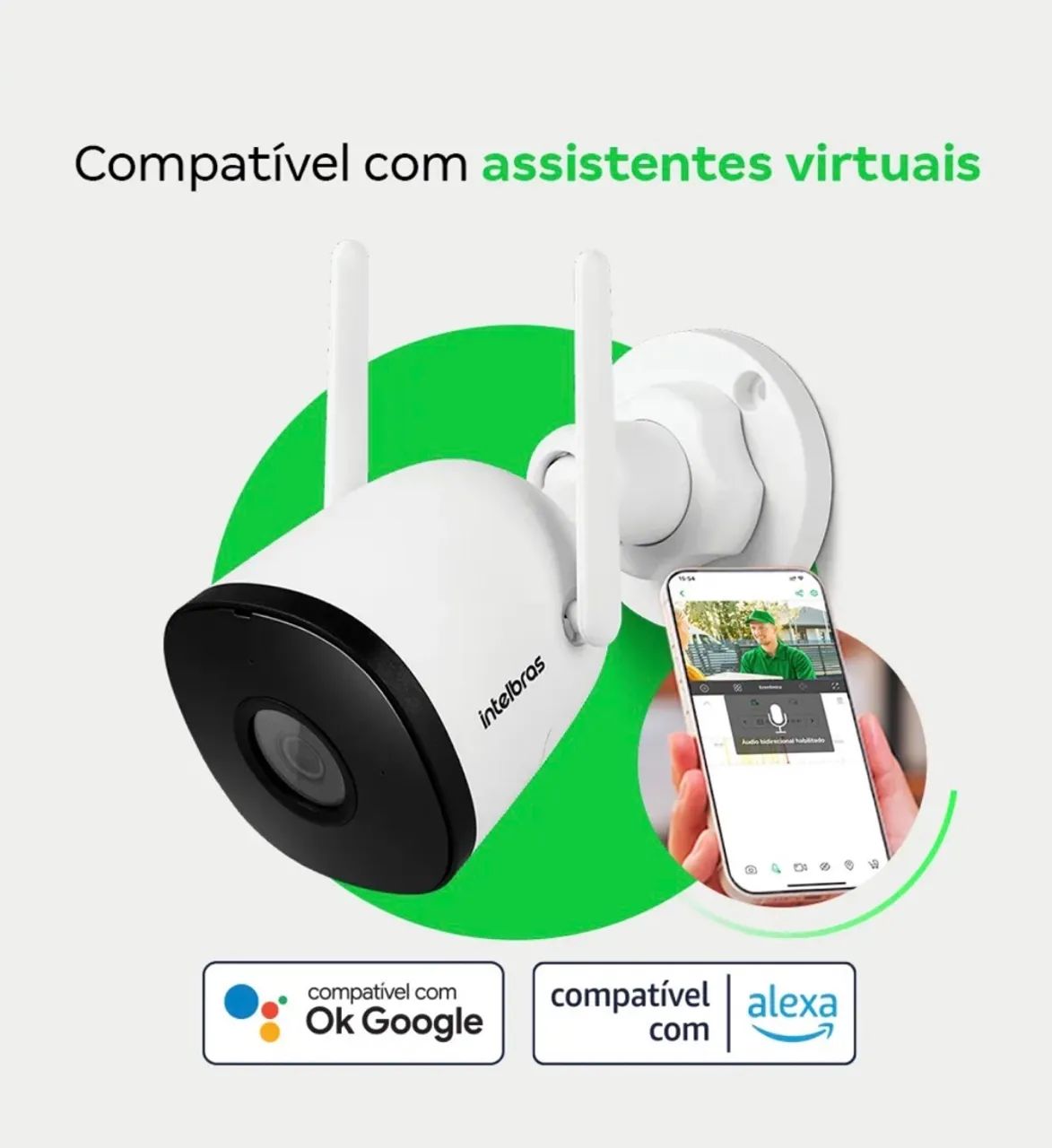 Câmera externa intelbras Im5  - Foto 3