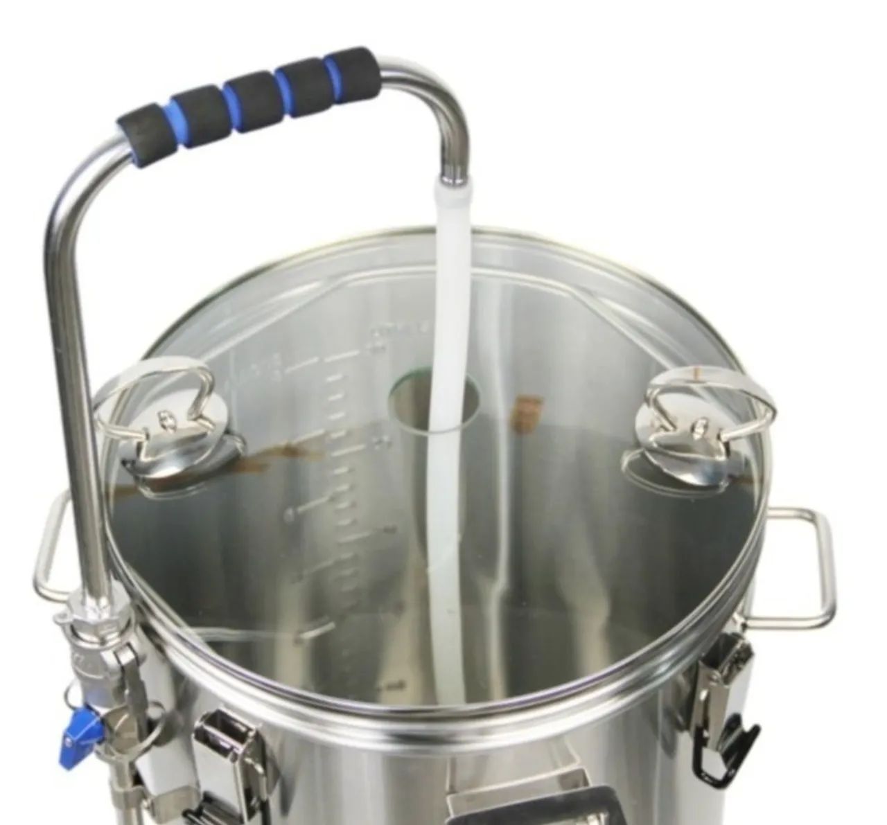Microcervejaria brewzilla 35L em aço inox 304 completa - Foto 4