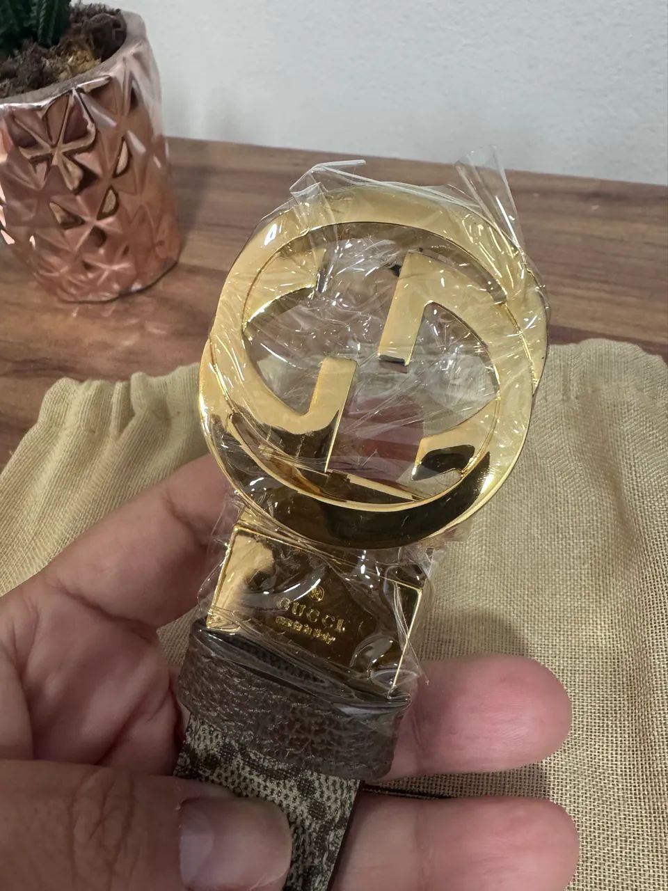 Cinto Gucci 95 cm - Foto 4