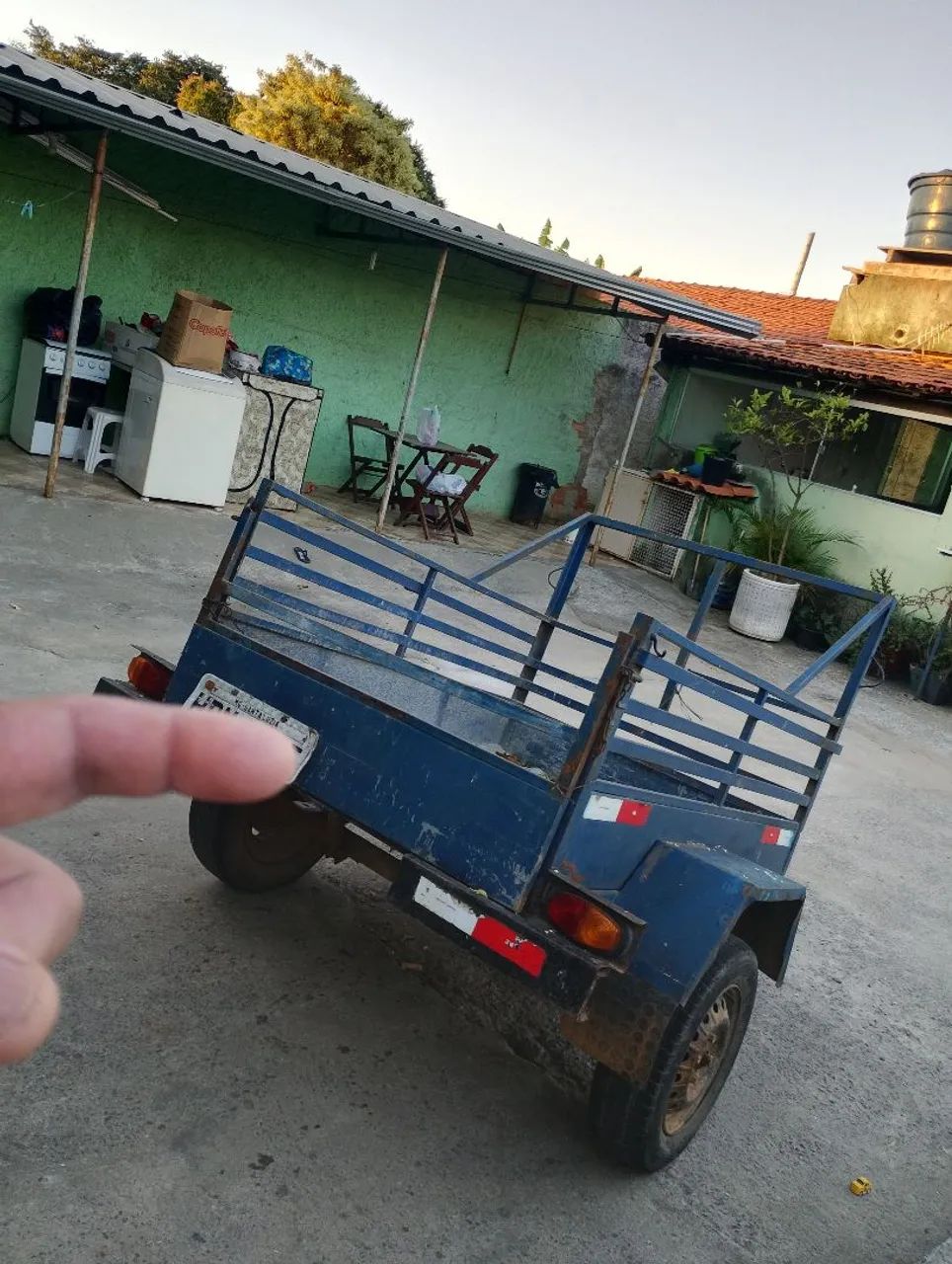 Carretinha emplacada e docs em dias - Foto 4