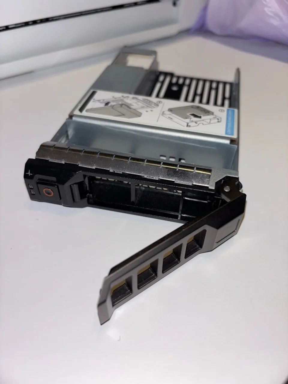 Gaveta Caddy 3.5 Servidor Dell e Adaptador 2.5 0f238f