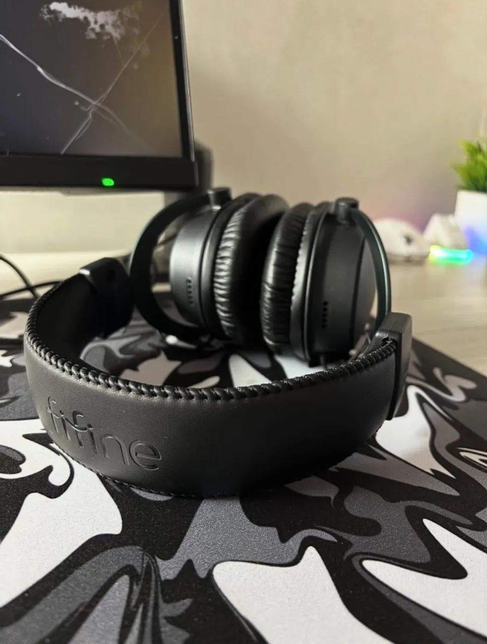 HEADSET GAMER H9 - MICROFONE DESMONTÁVEL SURROUND VIRTUAL 7.1 - Foto 2