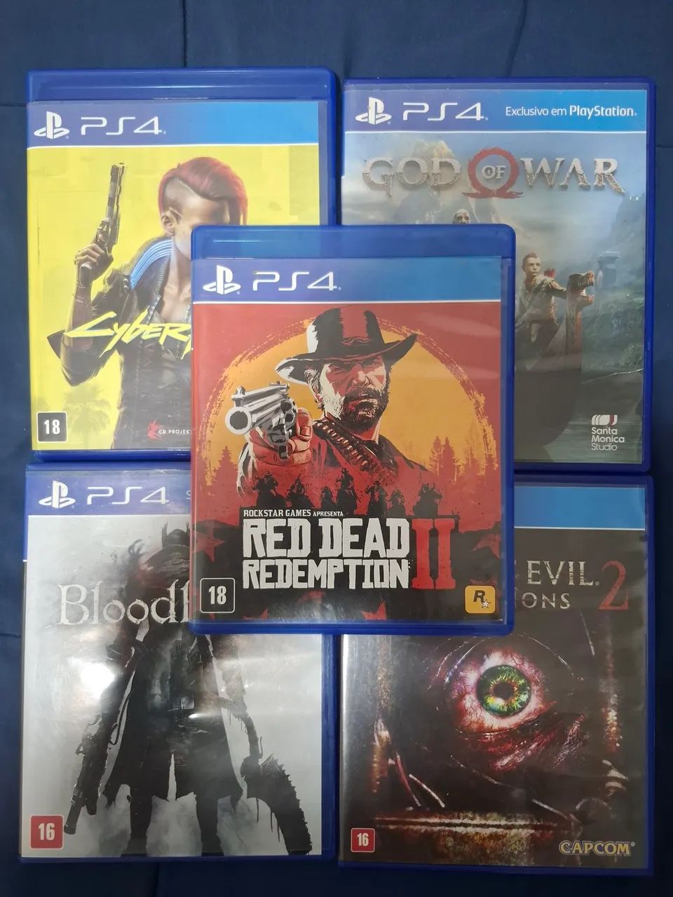 Conjunto de jogos PS4