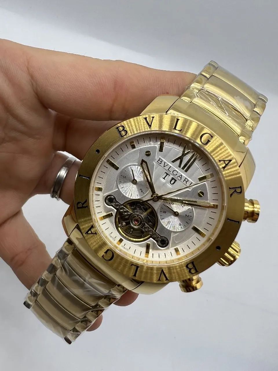 RELÓGIO BVLGARI AUTOMÁTICO  - Foto 3