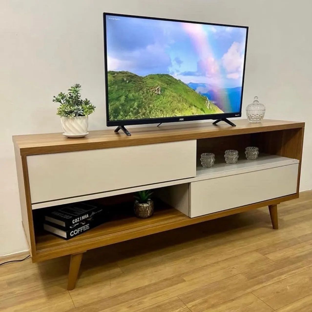 Bancada NT1180 Notável para TV até 50? - Entrega Imediata; - Foto 3