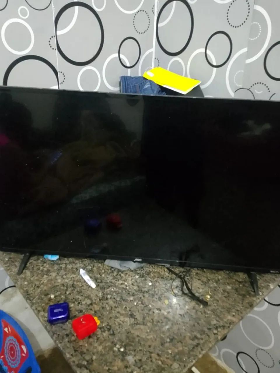 Vendo tv  43 polegadas smart roku... Telefone para contato *....$900 - Foto 3