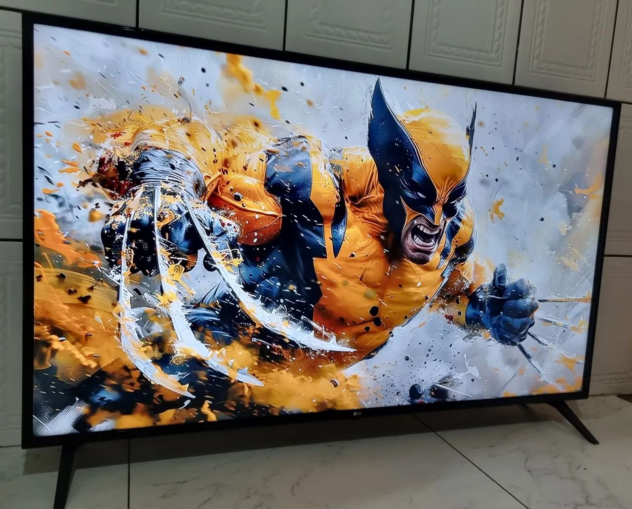Tv smart 43 polegadas LG AI Thinq completa  - Foto 4